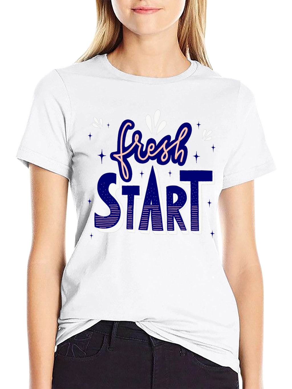 Fresh Start Graphic Tee - Stylish Mens T-Shirt