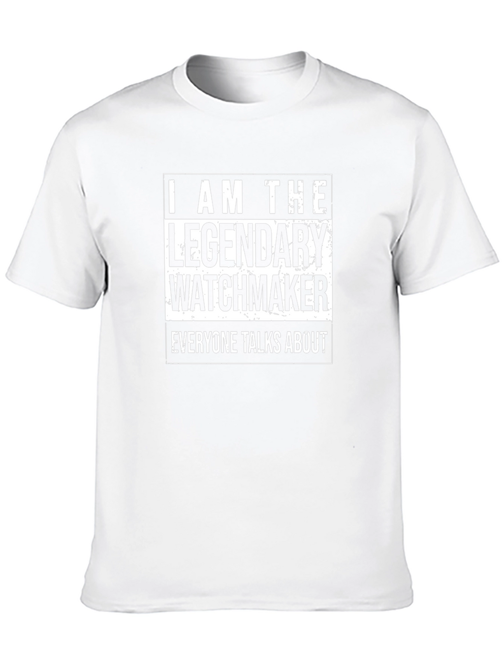 Legendary Watchmaker T-Shirt - Black Cotton Tee