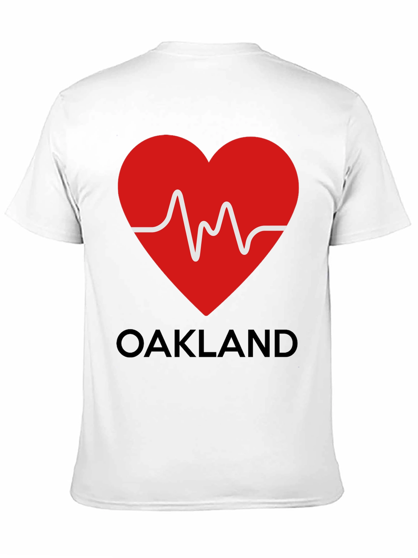 Oakland Love Heartbeat T-Shirt