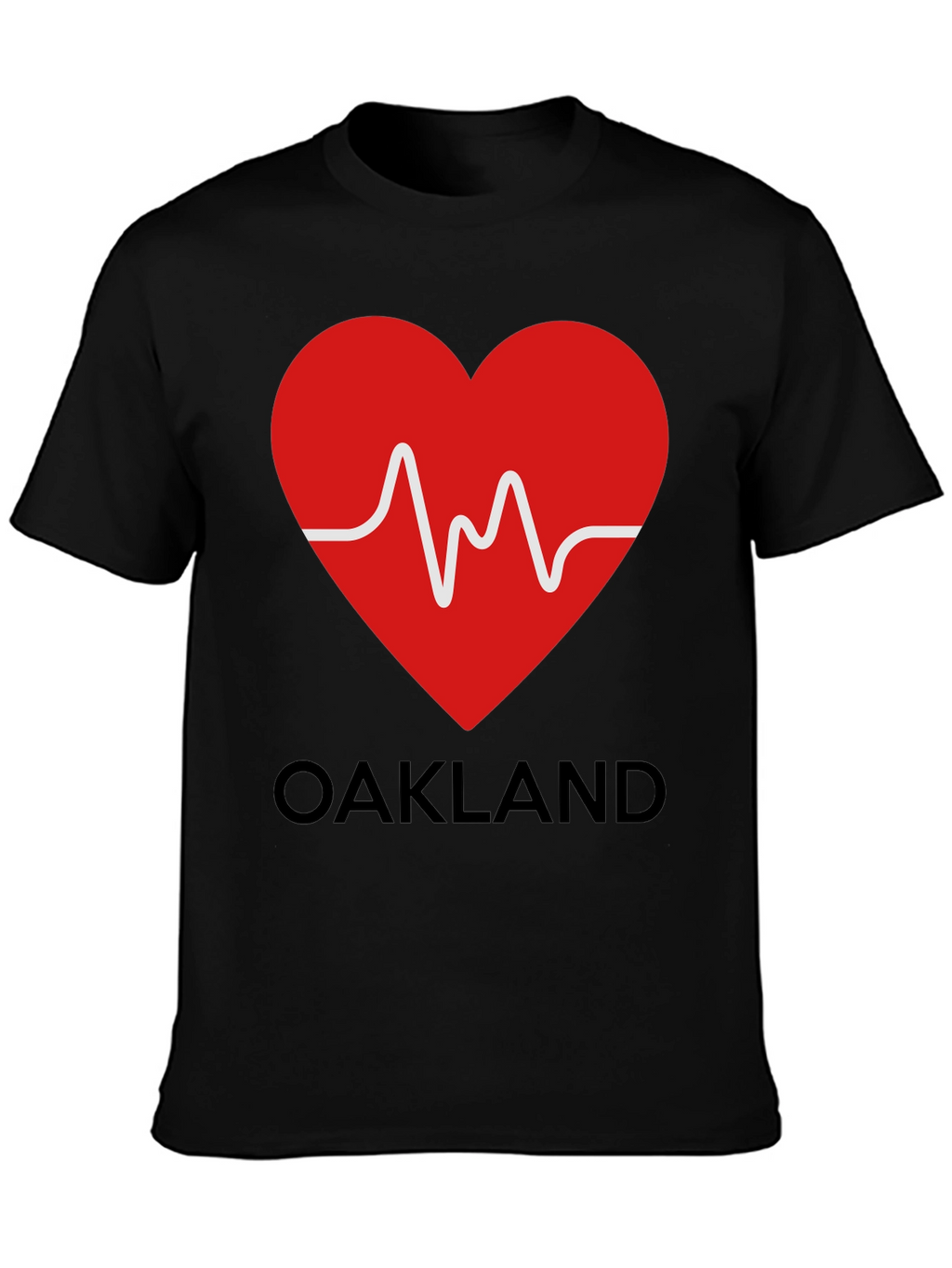 Oakland Love Heartbeat T-Shirt