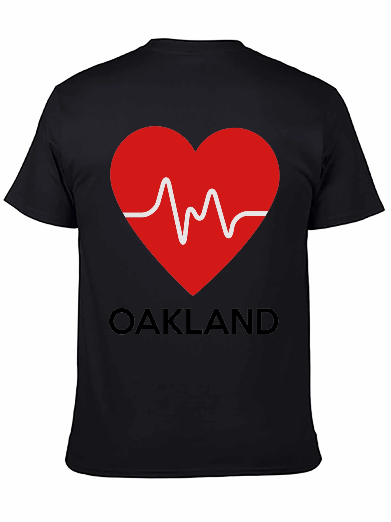Oakland Love Heartbeat T-Shirt