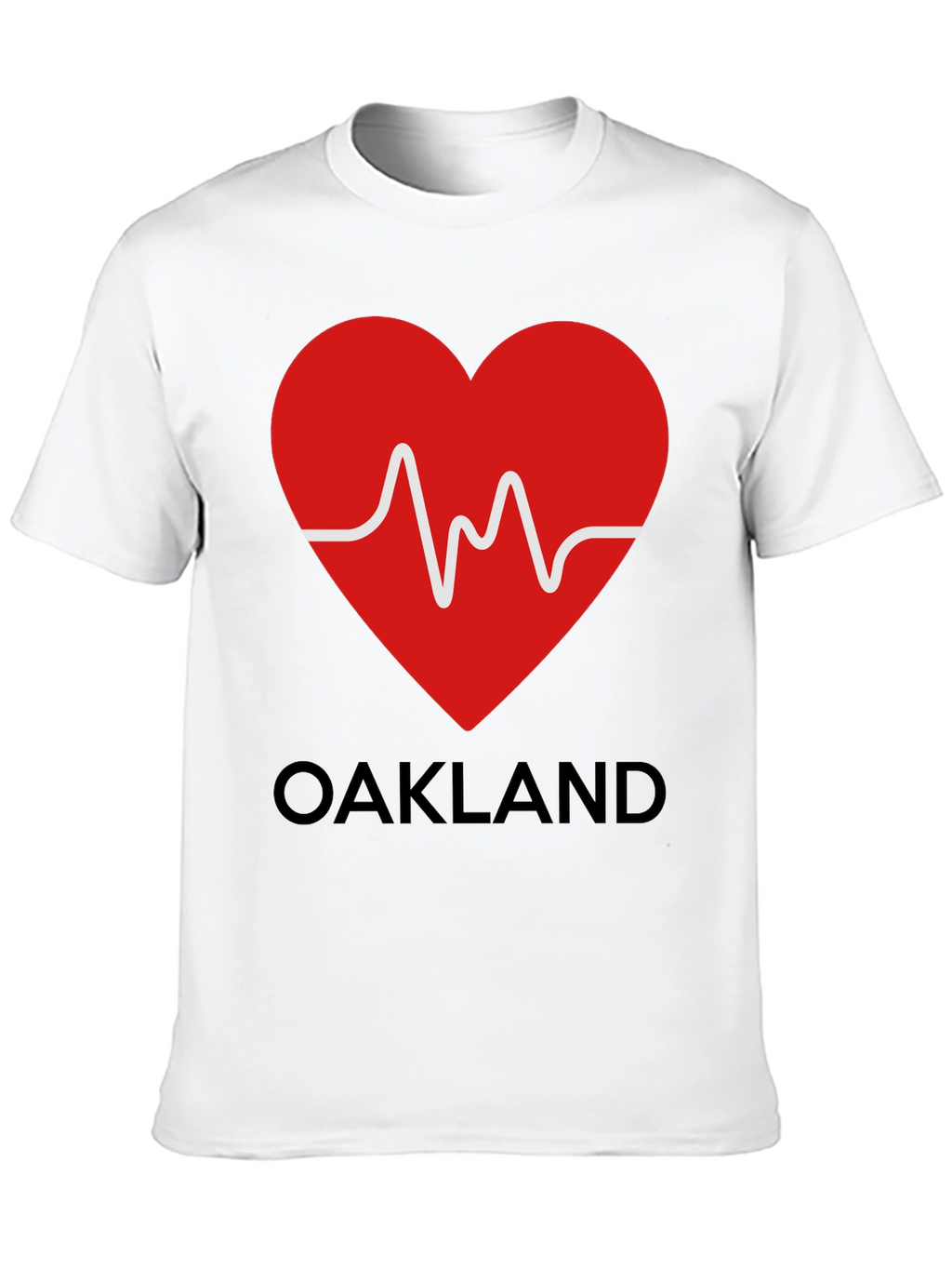 Oakland Love Heartbeat T-Shirt