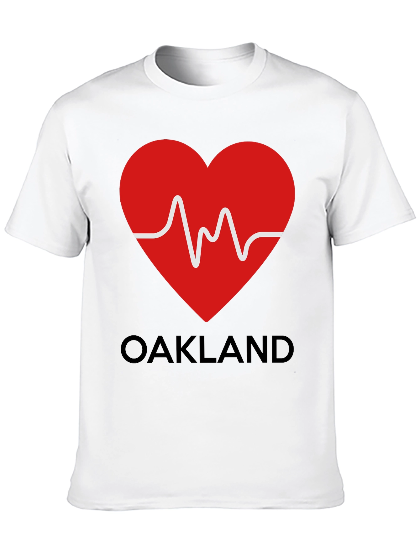 Oakland Love Heartbeat T-Shirt