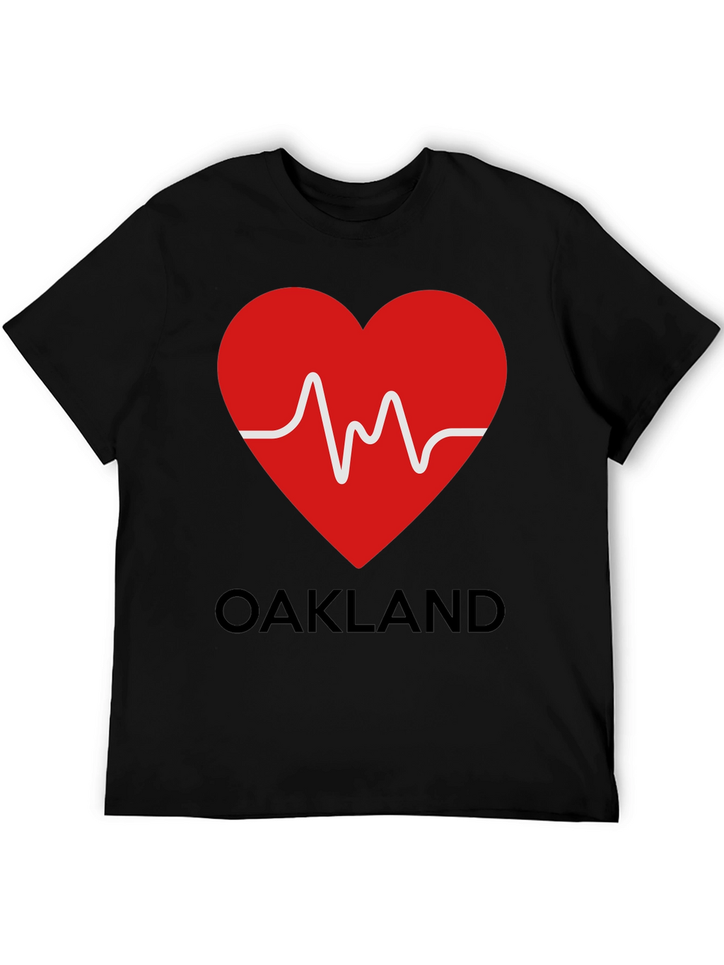 Oakland Love Heartbeat T-Shirt