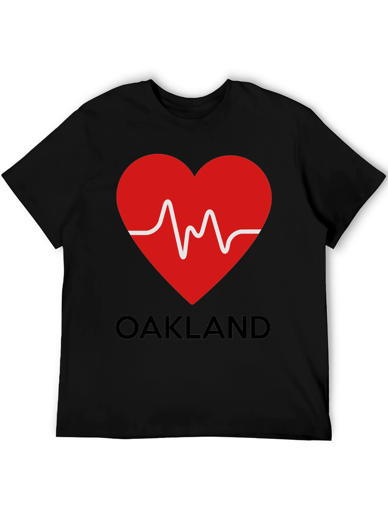 Oakland Love Heartbeat T-Shirt