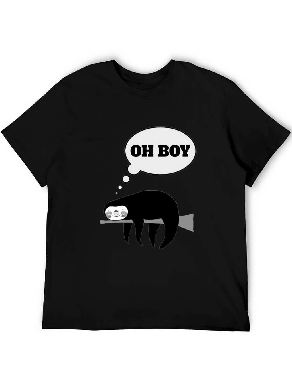 Funny Sloth Oh Boy T-Shirt