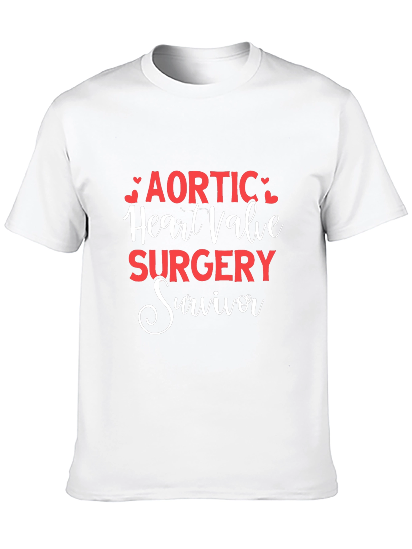 Aortic Heart Valve Surgery Survivor T-Shirt