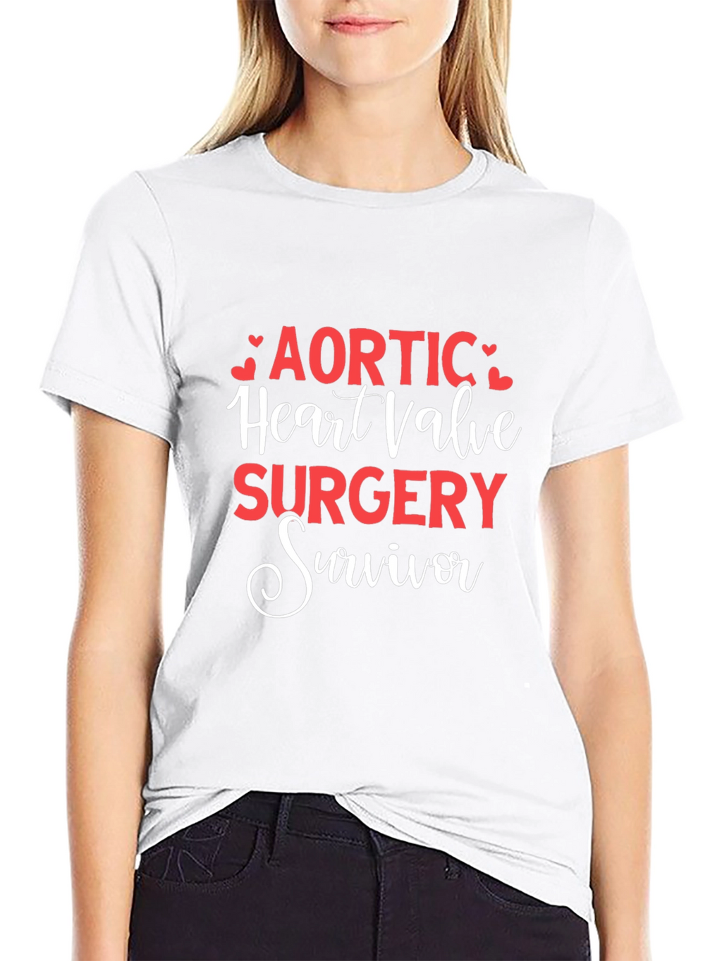 Aortic Heart Valve Surgery Survivor T-Shirt