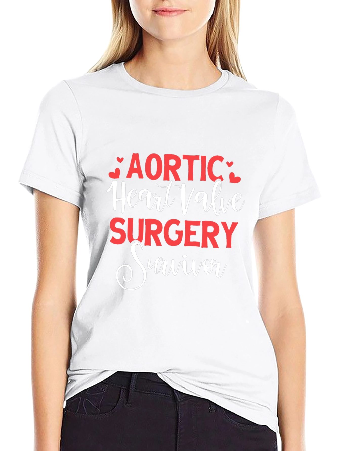 Aortic Heart Valve Surgery Survivor T-Shirt