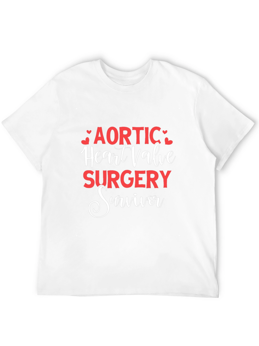 Aortic Heart Valve Surgery Survivor T-Shirt