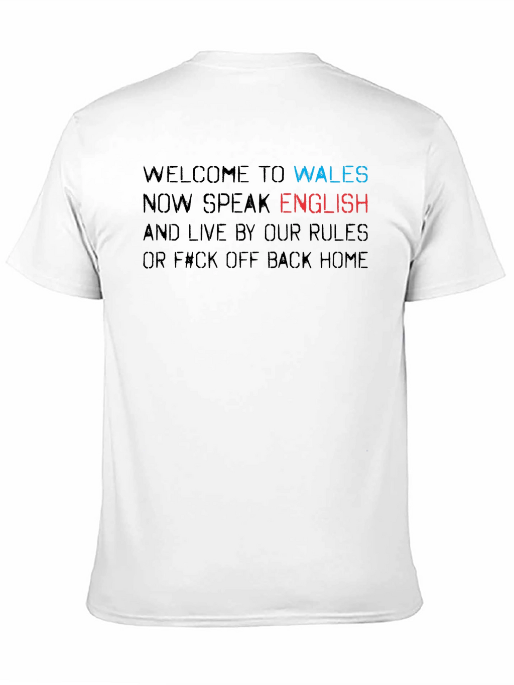 Welcome to Wales Novelty T-Shirt