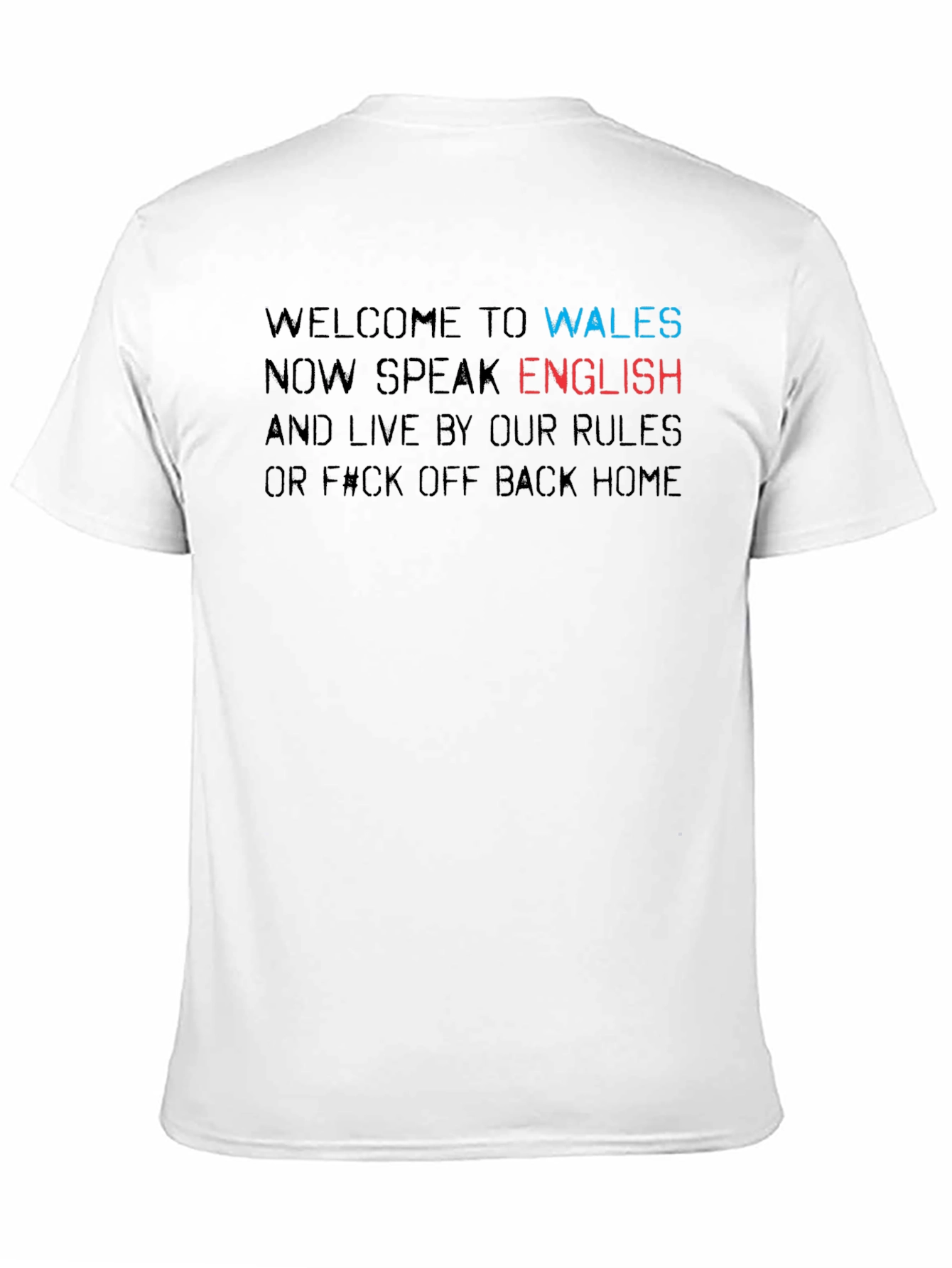 Welcome to Wales Novelty T-Shirt