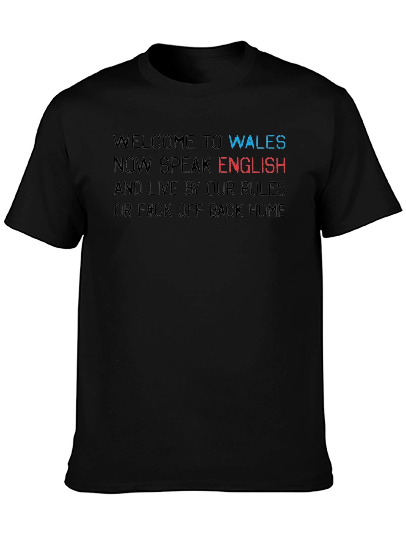 Welcome to Wales Novelty T-Shirt