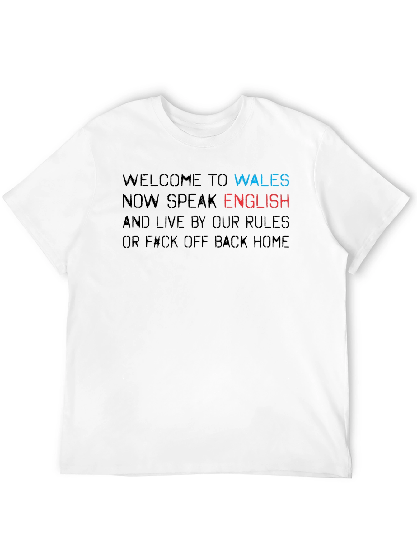 Welcome to Wales Novelty T-Shirt