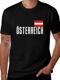 Austria Flag T-Shirt - Österreich Pride Tee