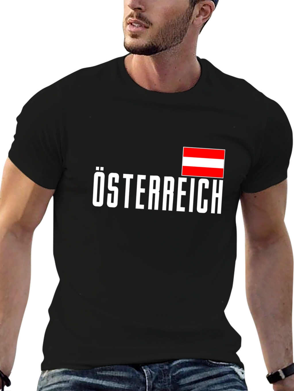 Austria Flag T-Shirt - Österreich Pride Tee