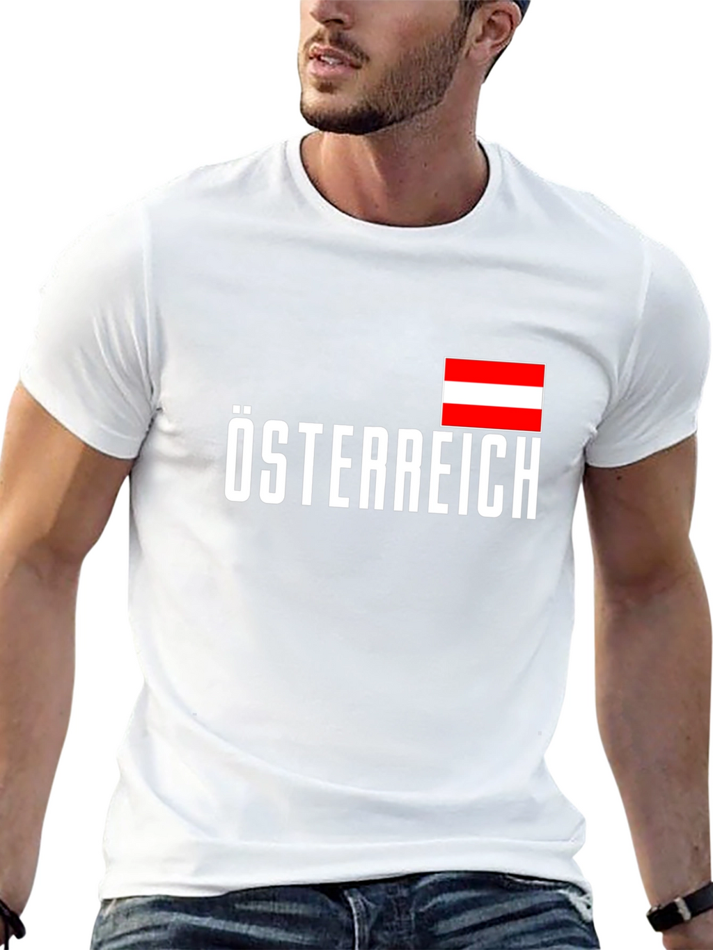 Austria Flag T-Shirt - Österreich Pride Tee
