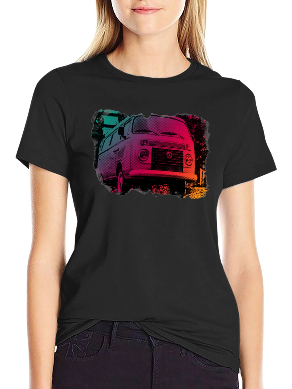 VW Bus Graphic Tee - Retro Style