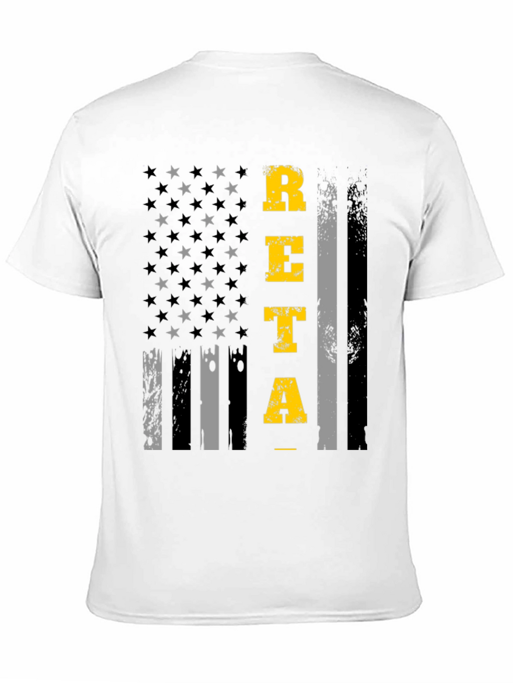 RETA T-Shirt Black American Flag