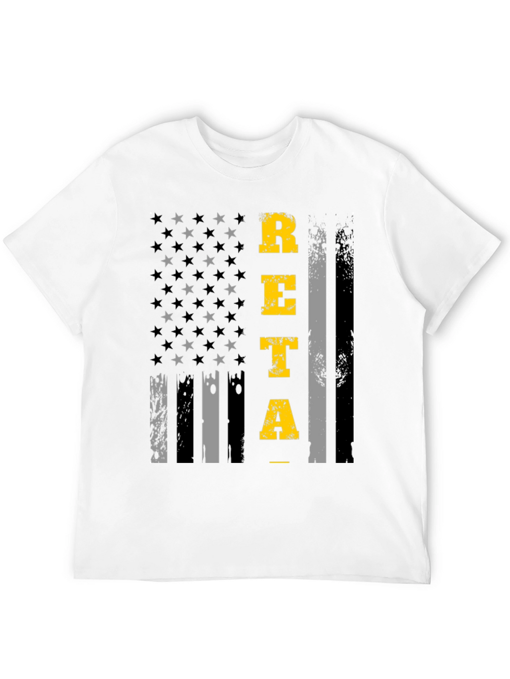 RETA T-Shirt Black American Flag