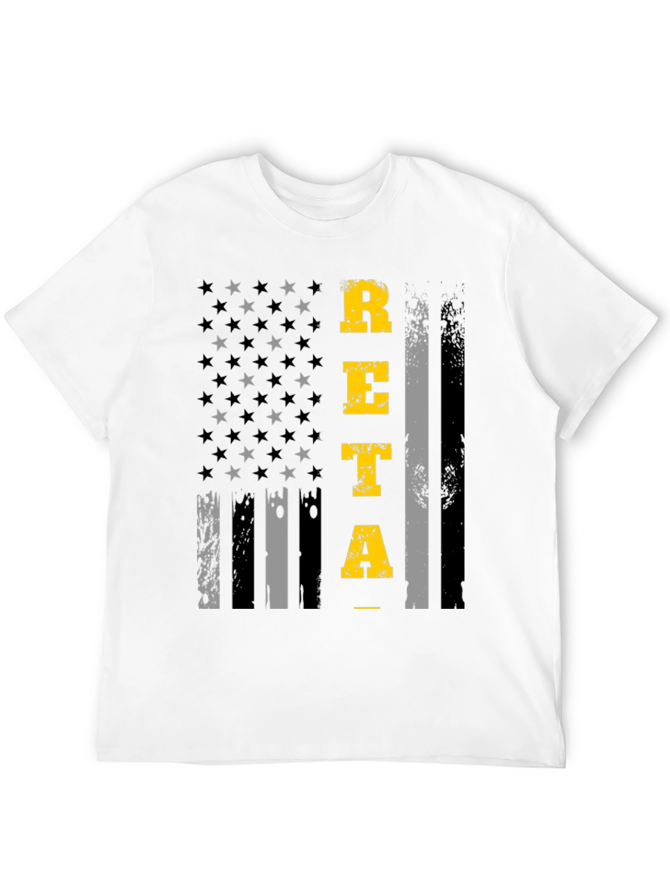 RETA T-Shirt Black American Flag