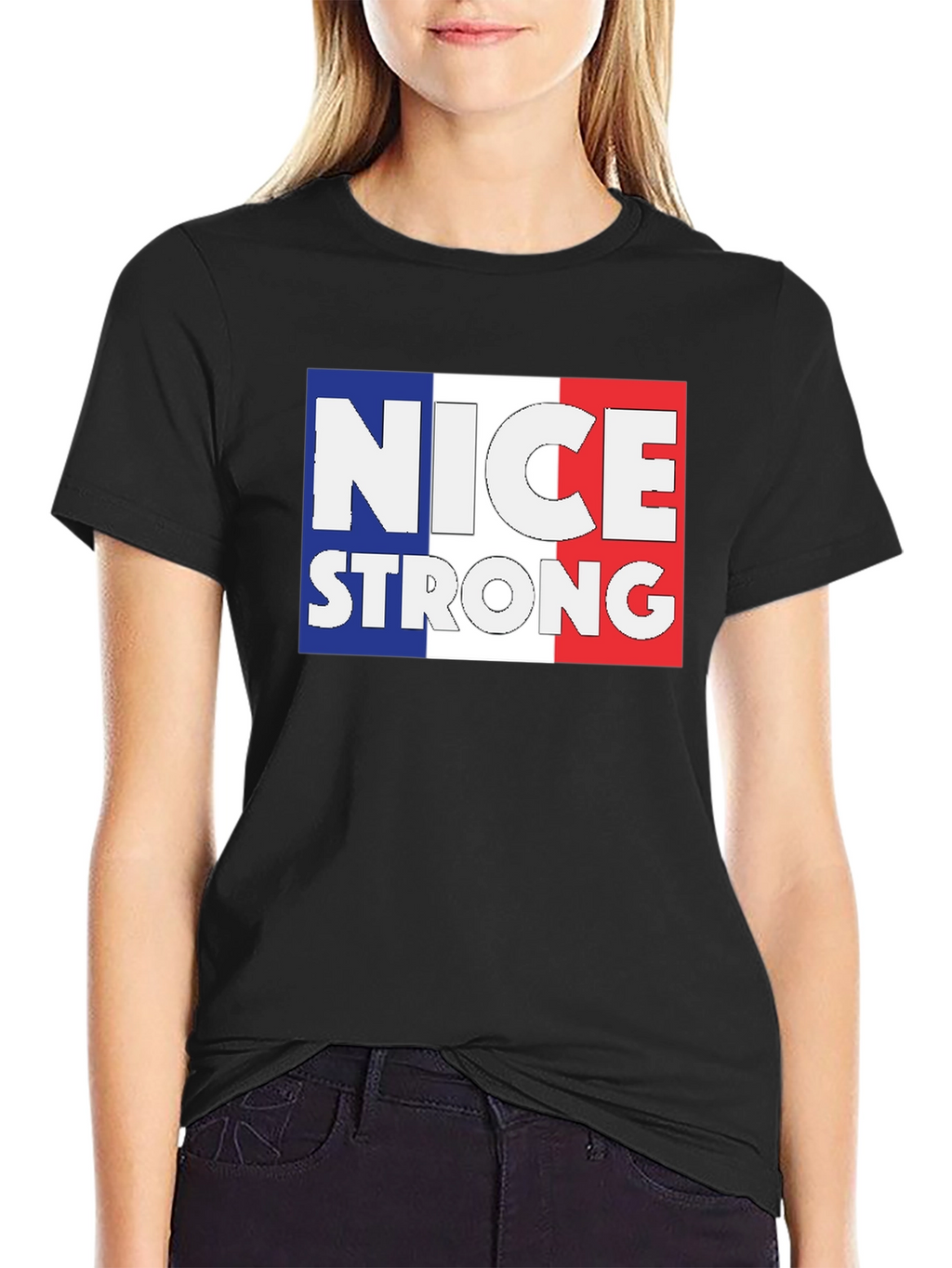 Nice Strong France Flag T-Shirt