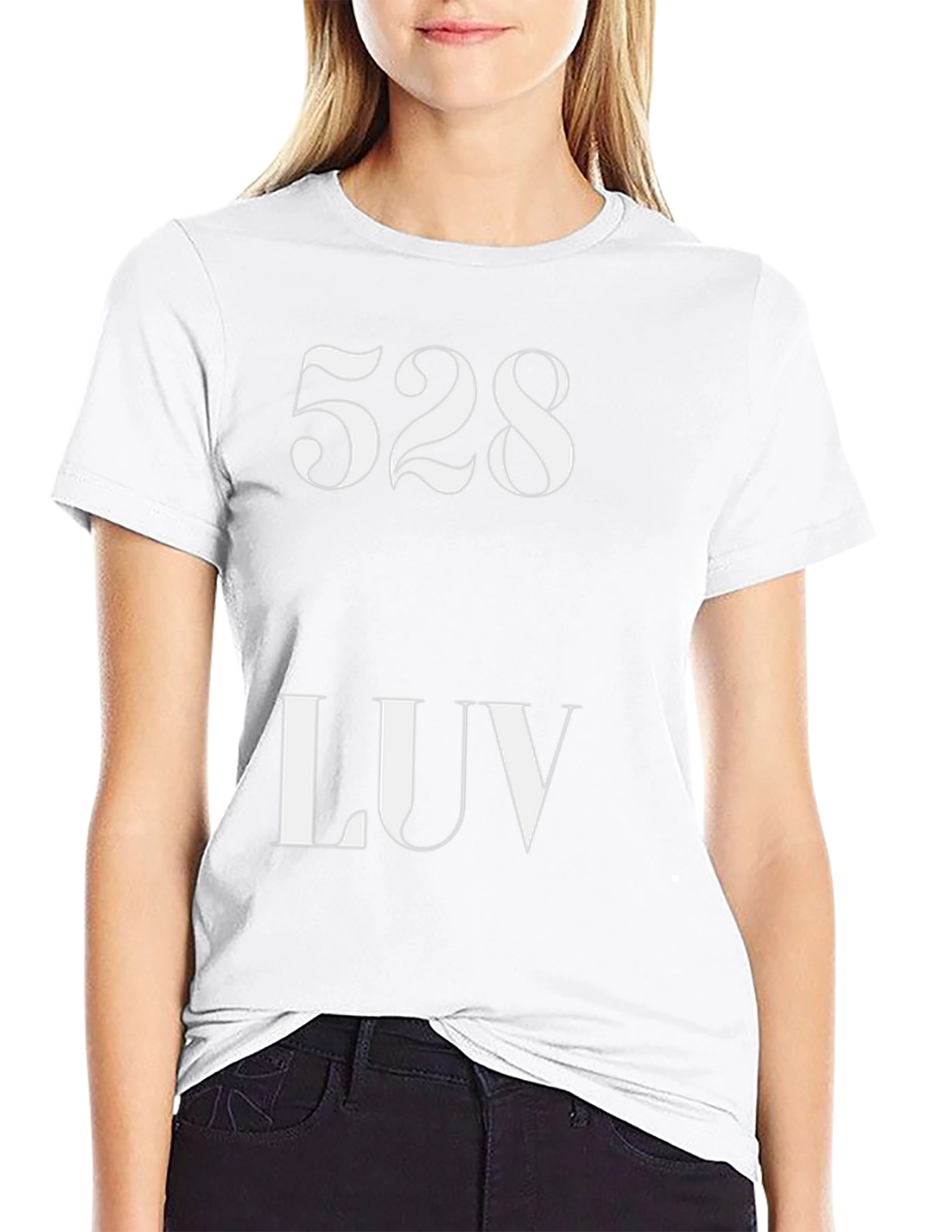528 LUV Black T-Shirt - Positive Vibration Tee
