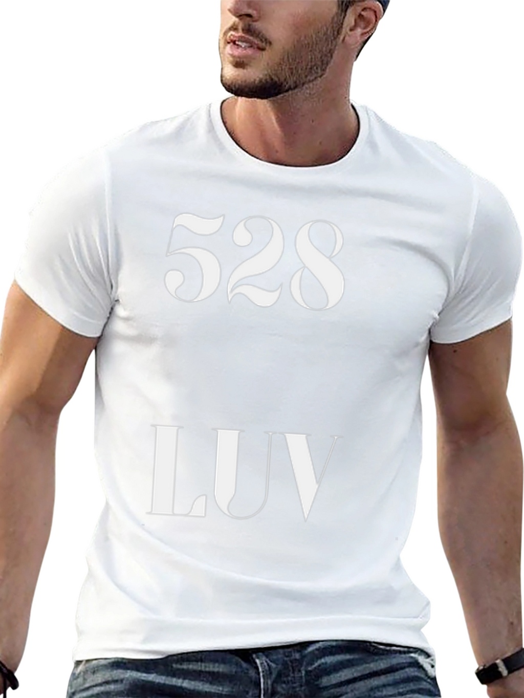 528 LUV Black T-Shirt - Positive Vibration Tee