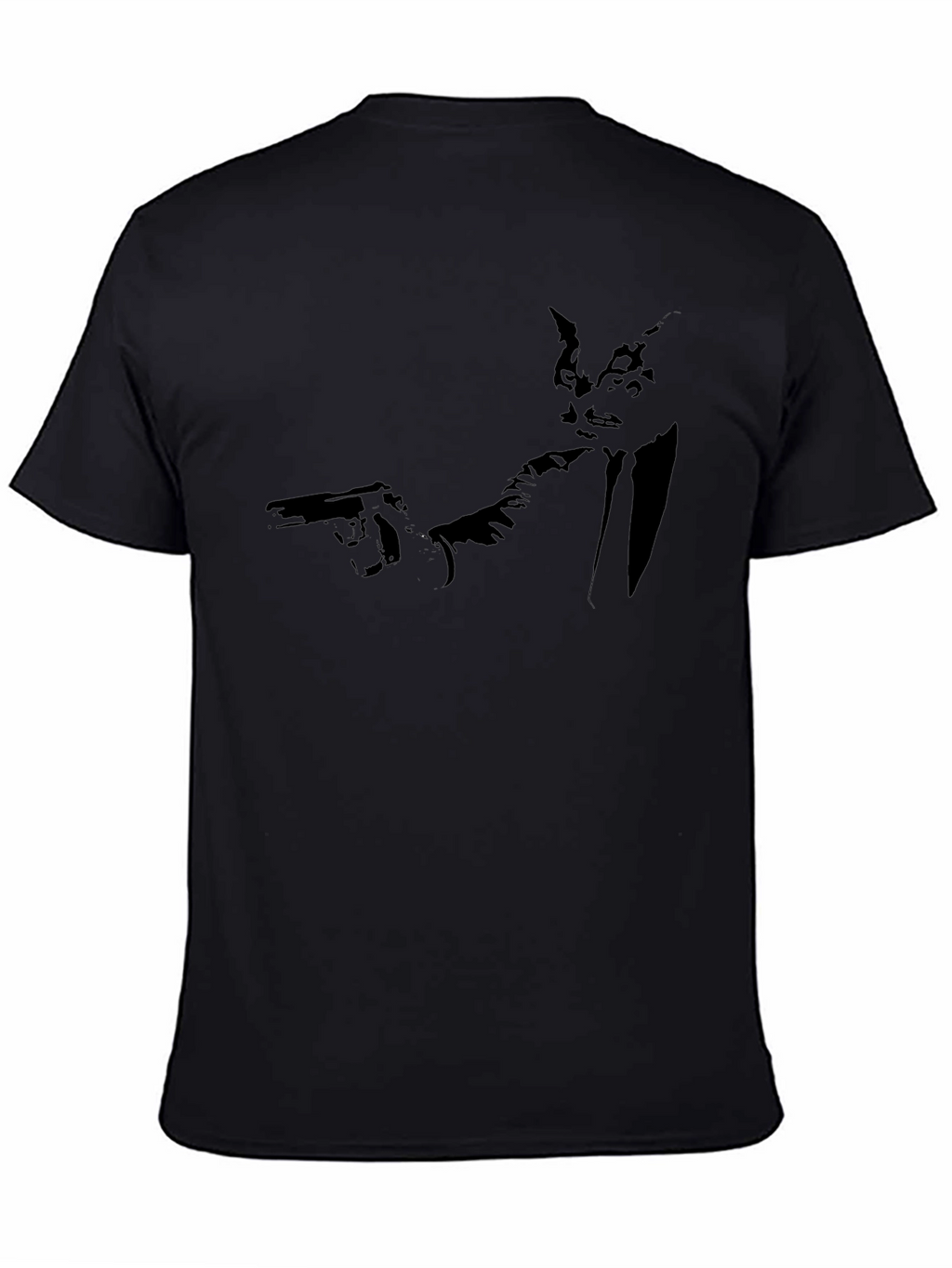 Pulp Fiction Inspired Graphic Tee - Black