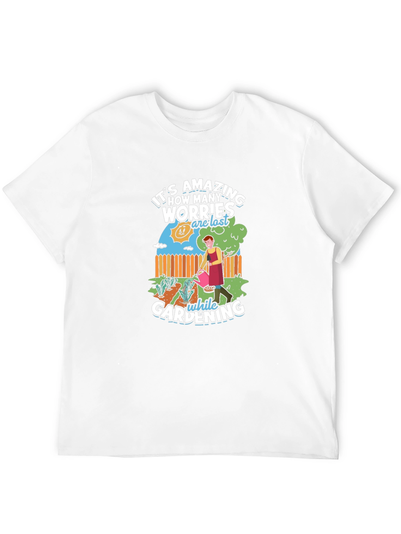 Gardening Worry-Free Graphic Tee