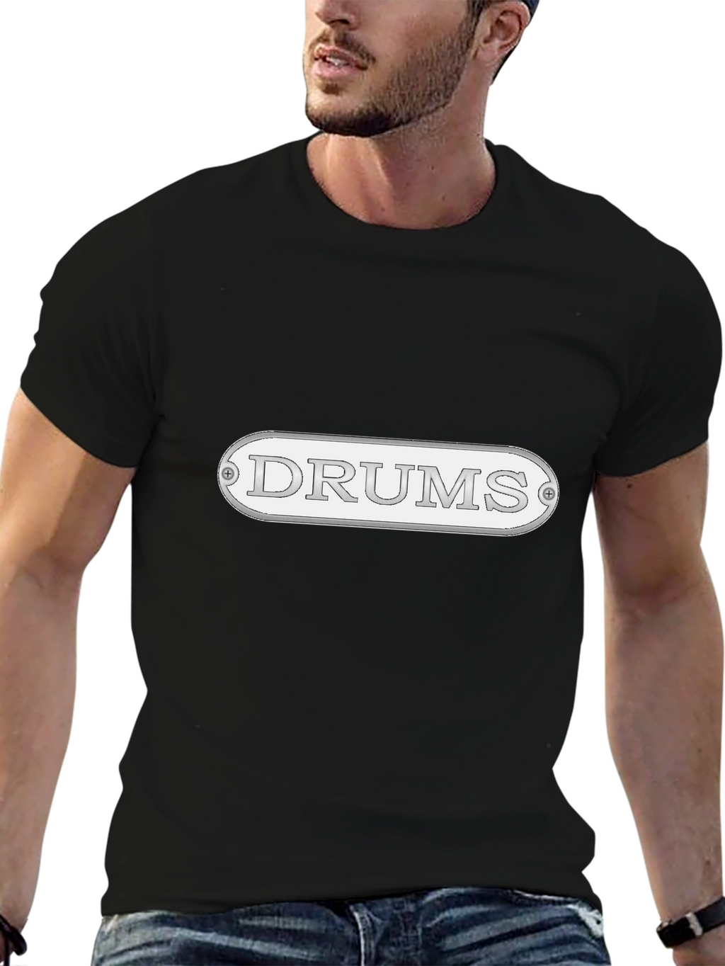 Drums T-Shirt - Classic Rock Music Tee
