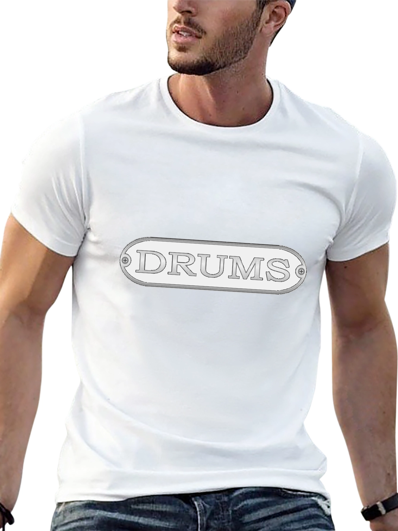 Drums T-Shirt - Classic Rock Music Tee