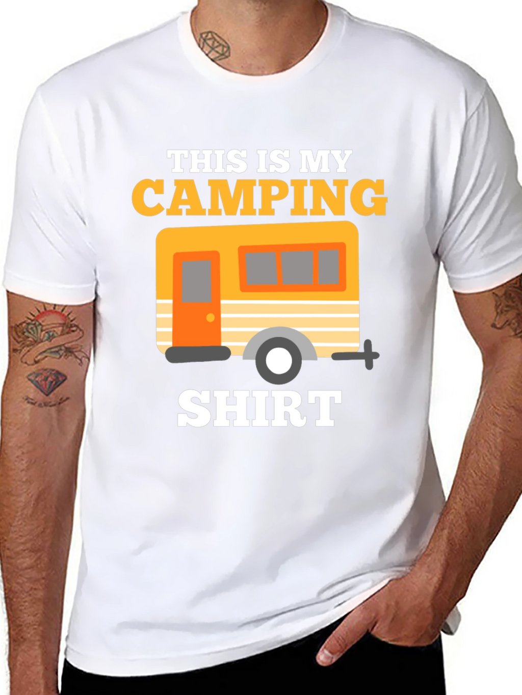 Camping Shirt -  This is My Camping Shirt Tee