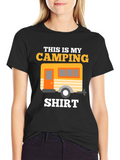 Camping Shirt -  This is My Camping Shirt Tee