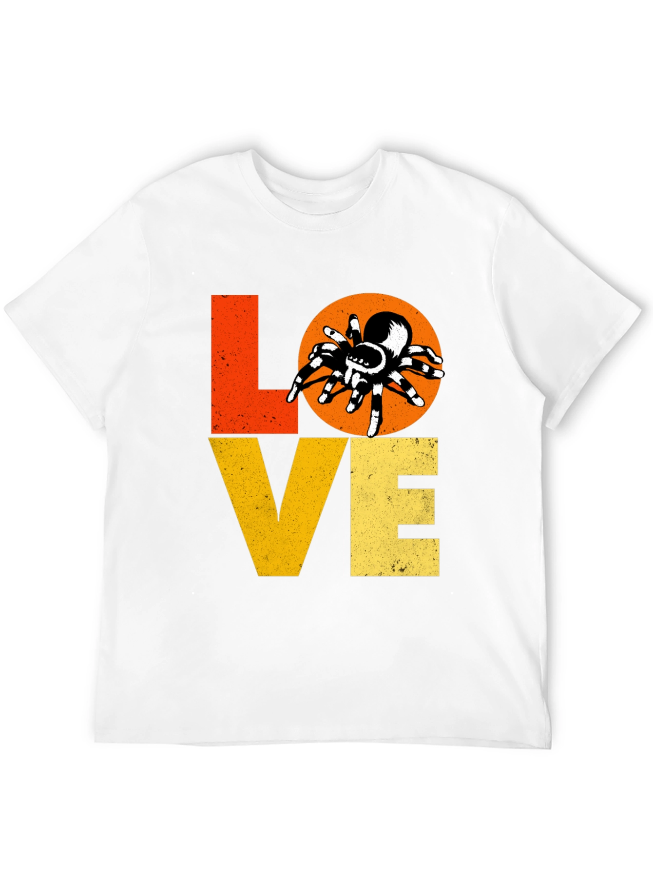 Love Spiders Black Graphic Tee