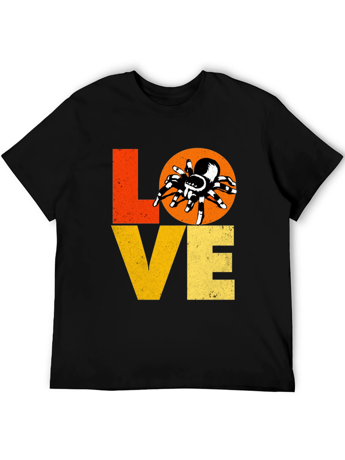 Love Spiders Black Graphic Tee