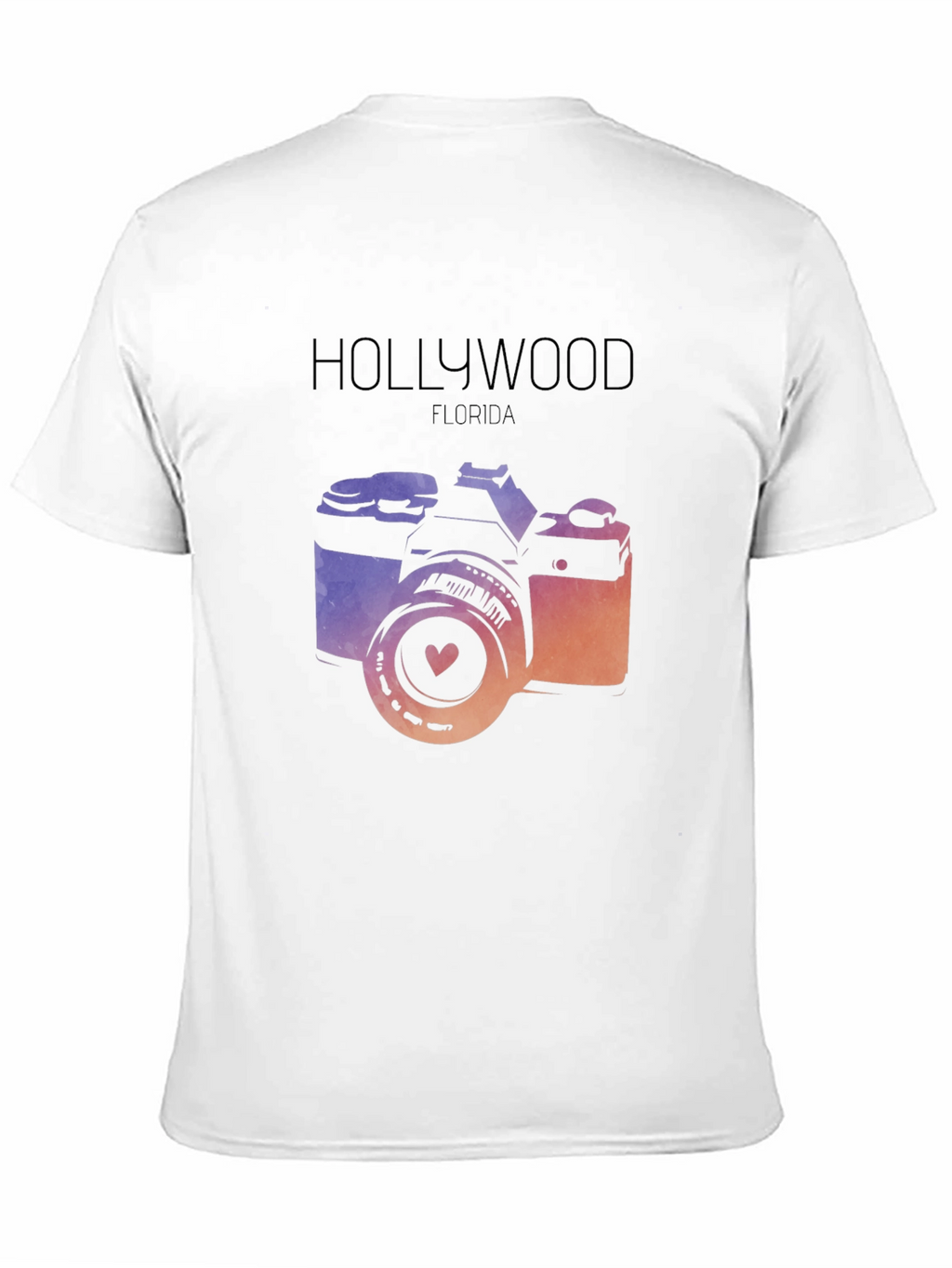 Hollywood Florida Camera Graphic Tee
