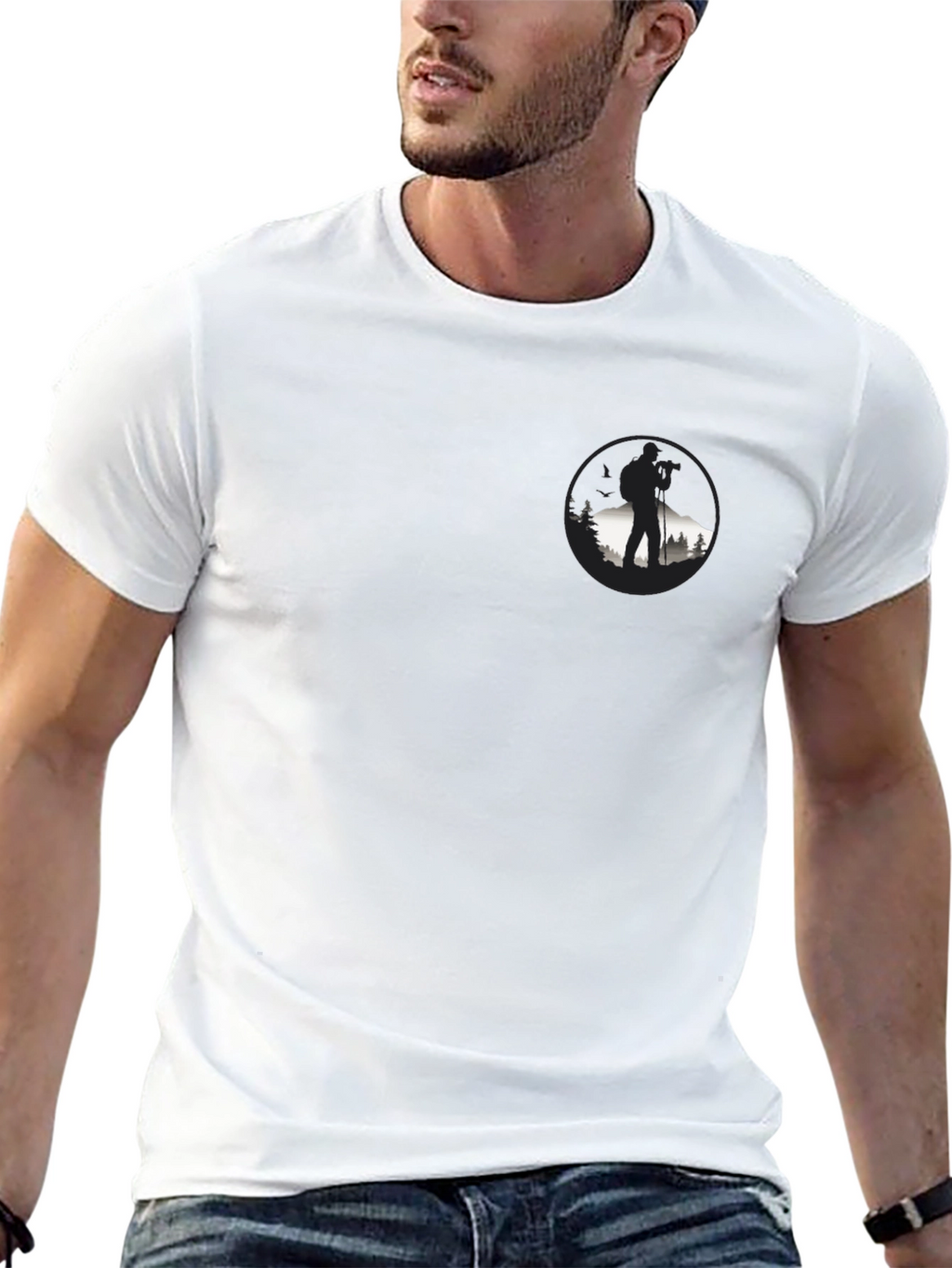 Mountain Hiker Graphic T-Shirt