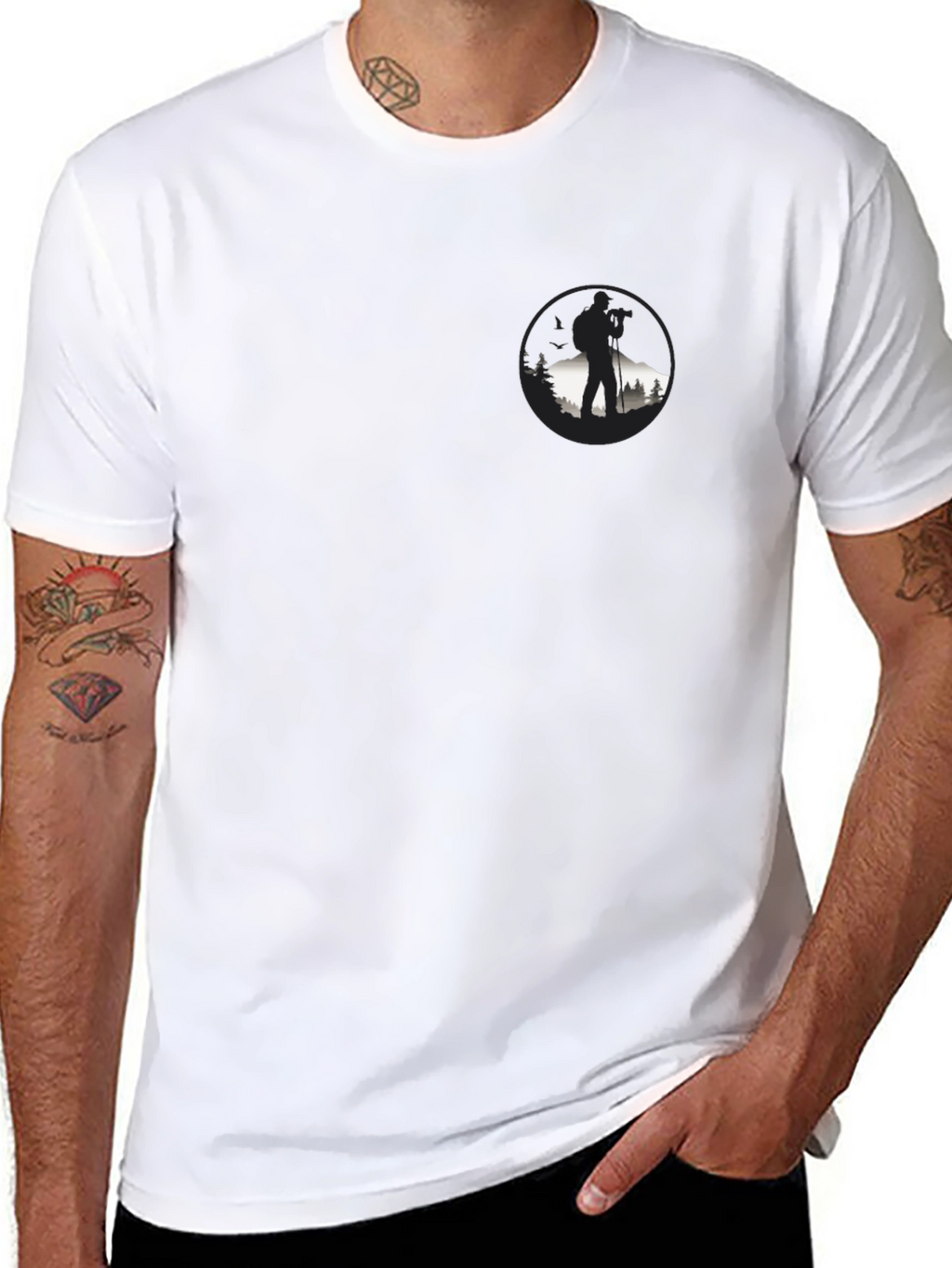 Mountain Hiker Graphic T-Shirt