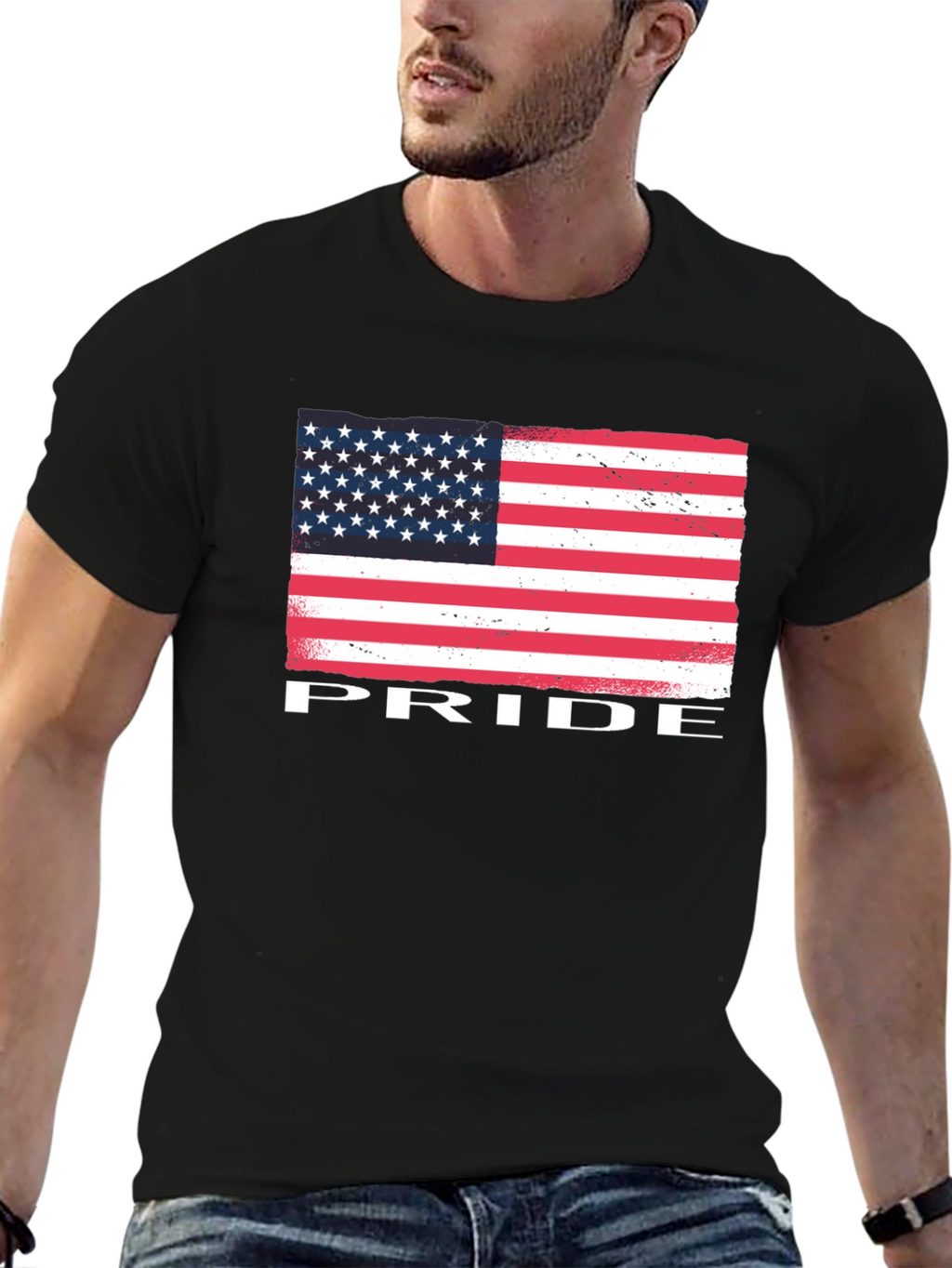 American Flag Pride T-Shirt - Patriotic Tee