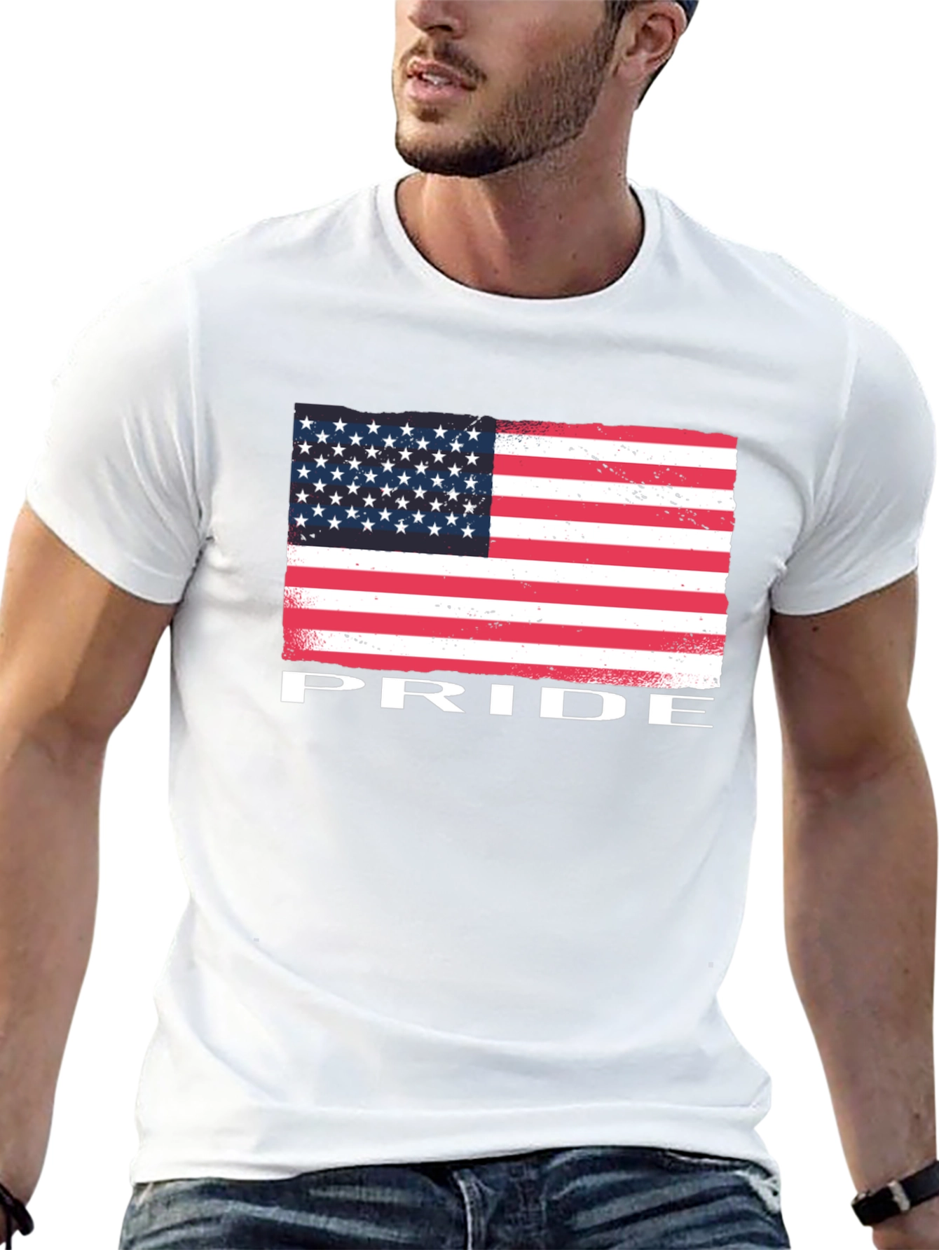 American Flag Pride T-Shirt - Patriotic Tee