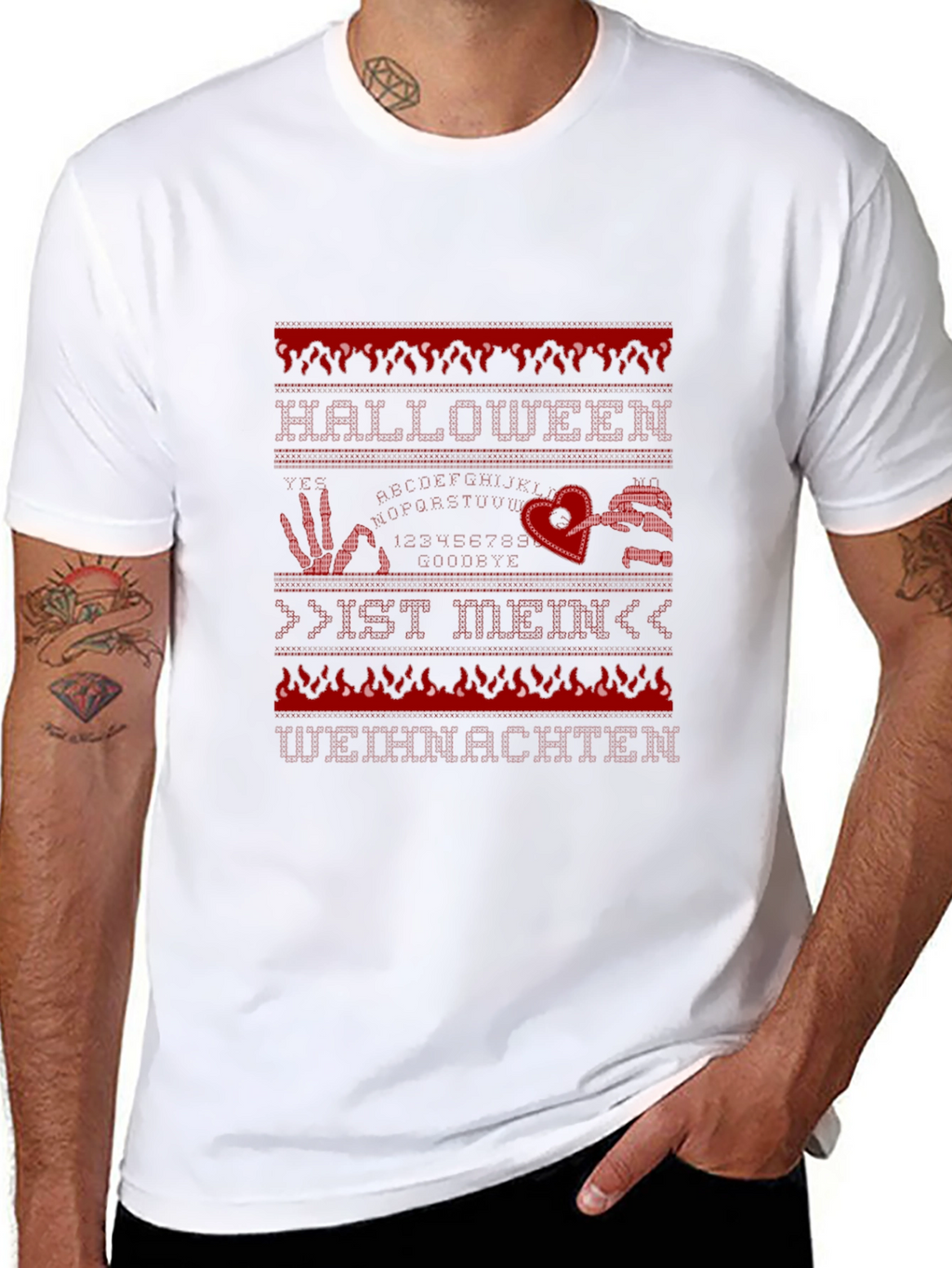 Halloween is Mein Weihnachten Black T-Shirt