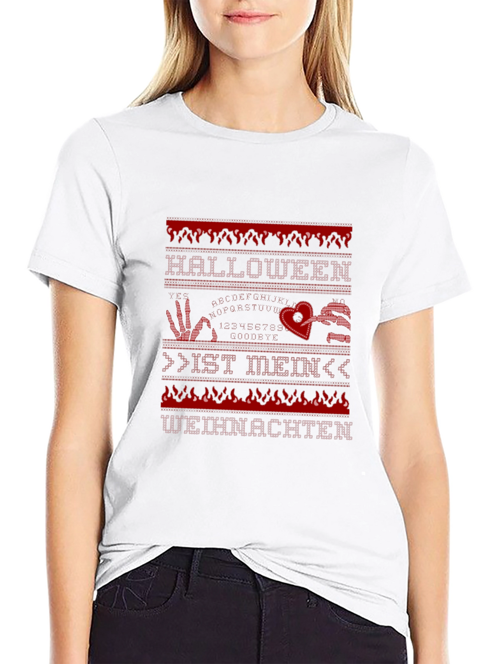 Halloween is Mein Weihnachten Black T-Shirt