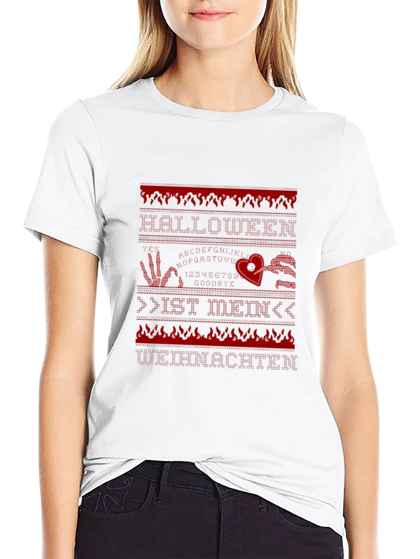Halloween is Mein Weihnachten Black T-Shirt