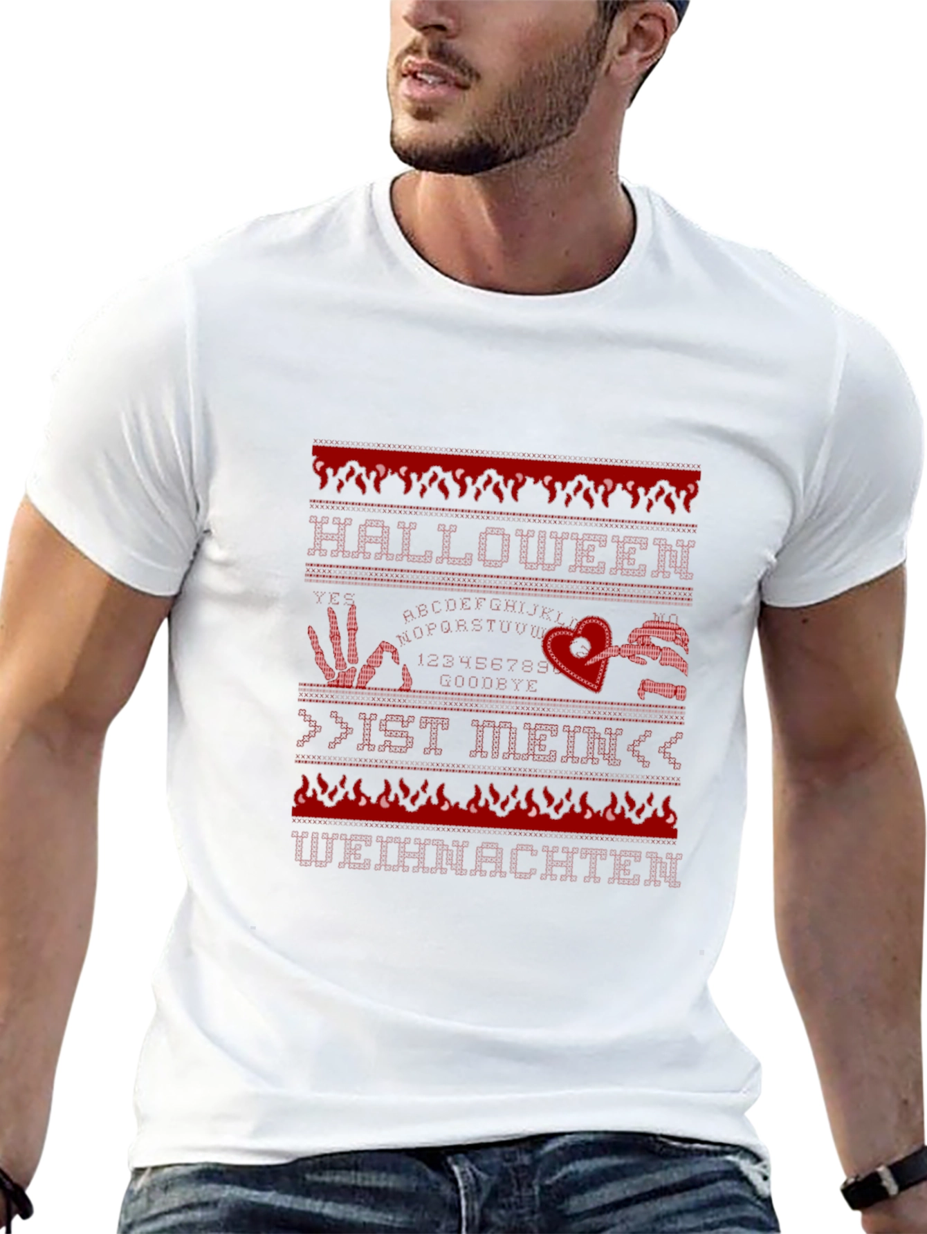 Halloween is Mein Weihnachten Black T-Shirt