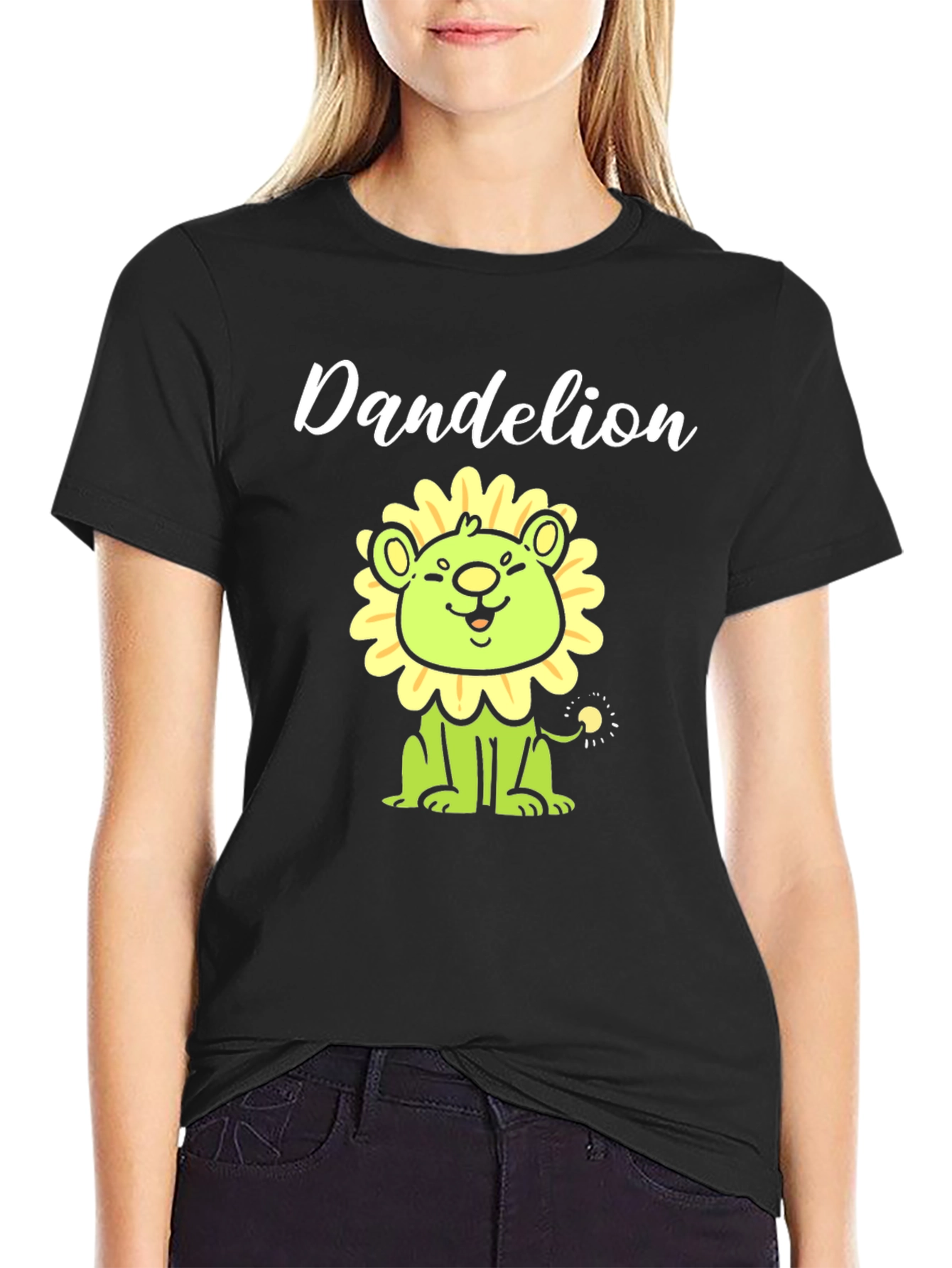 Dandelion Lion Graphic Tee