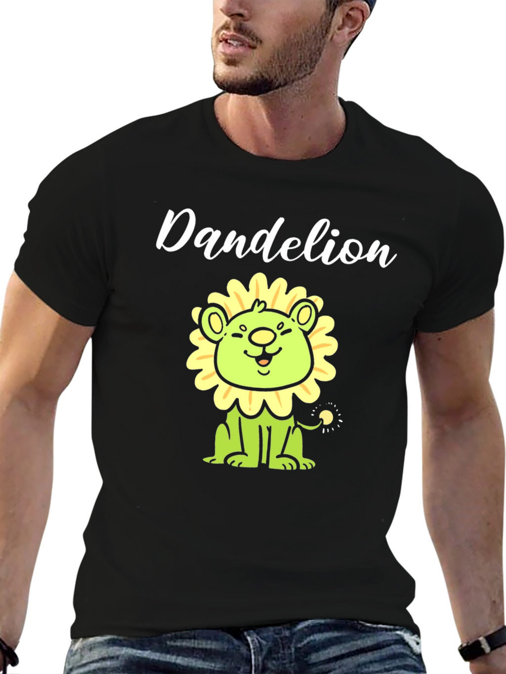 Dandelion Lion Graphic Tee