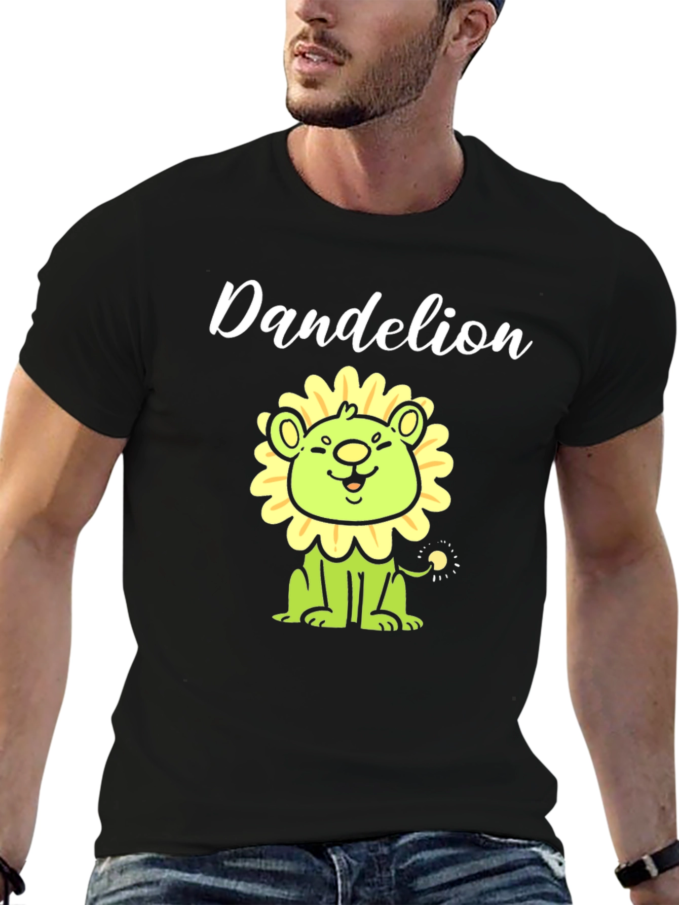 Dandelion Lion Graphic Tee