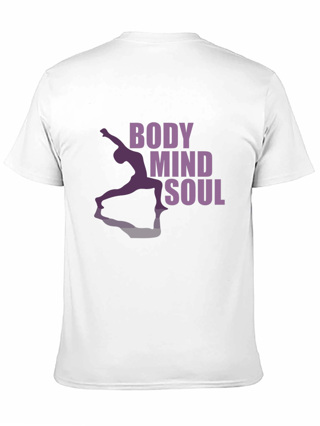 Body Mind Soul Yoga Graphic Tee - Relaxed Fit