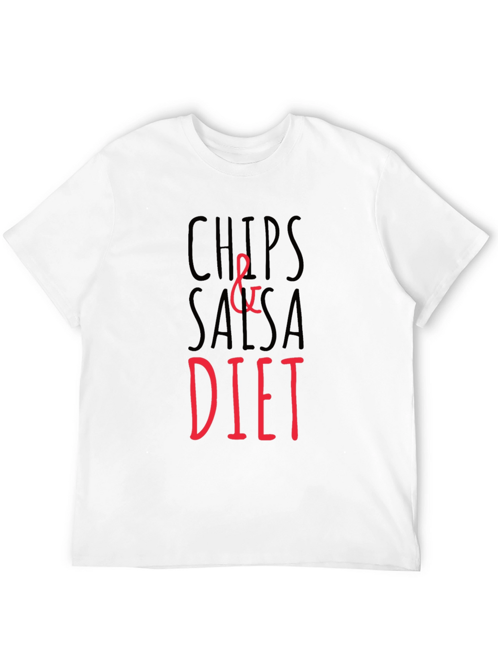 Chips & Salsa Diet T-Shirt - Funny Foodie Tee